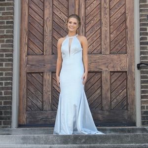 Mori Lee Silver dress